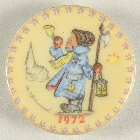 Goebel Annual Hummel Plate-Miniature Hear Ye Hear Ye - No Box