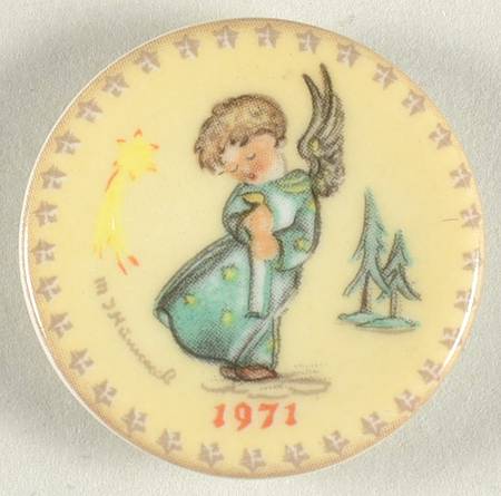 Goebel Annual Hummel Plate-Miniature Heavenly Angel - No Box