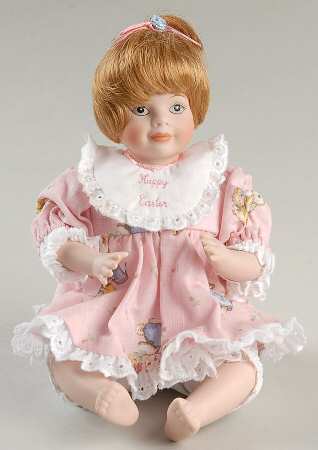 Carol Anne Dolls Happy Easter-Pink Dress - With Box
