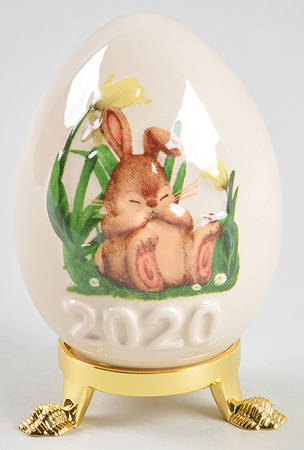 Goebel Easter Egg Bunny Sleeping - Boxed