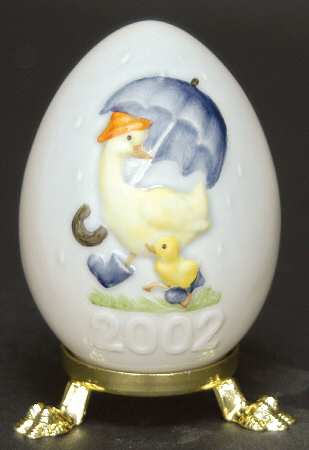 Goebel Easter Egg Goose & Gosling - Boxed