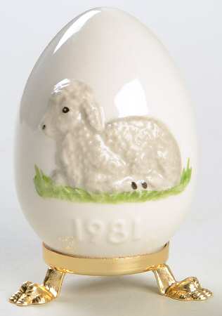 Goebel Easter Egg Lamb - No Box