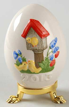 Goebel Easter Egg Birdhouse - No Box