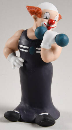 Goebel Figurines Arnold- Weight Lifter Clown - No Box