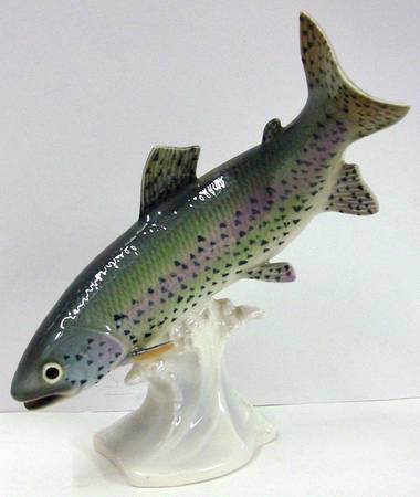 Animals-Figurines Trout - No Box