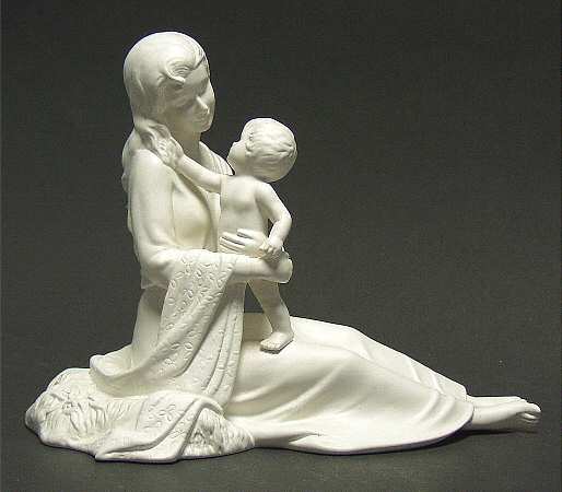 All White Figurines Mother Dear-Matte - Boxed