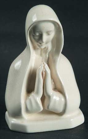 All White Figurines Madonna - No Box