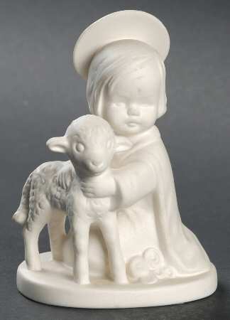 All White Figurines Watchful Angel-Matte - No Box
