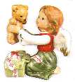 Goebel Figurines Teddy Bear Surprise Angel - With Box Bx351