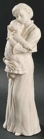 All White Figurines Sleep Little Baby-Matte - No Box