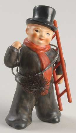 Goebel Figurines Chimney Sweep W/Ladder&Brush - No Box