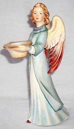 Religious Figurines (HX Mark) Angel Candle Holder - No Box