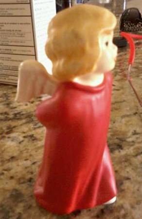 Goebel Figurines Angel-Red Dress - Boxed