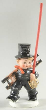 Goebel Figurines Chimney Sweep-Pretzel Holder - No Box