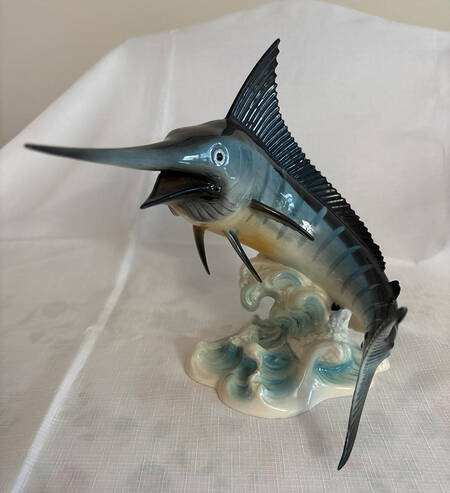 Animals-Figurines Blue Marlin - No Box