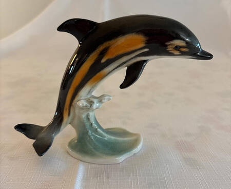 Animals-Figurines Dolphin - No Box