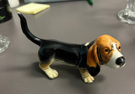 Animals-Figurines Basset Hound - No Box