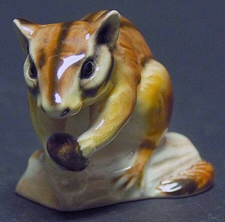 Animals-Figurines Chipmunk - Boxed