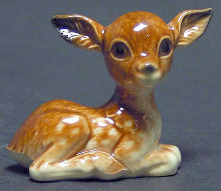 Animals-Figurines Fawn - No Box