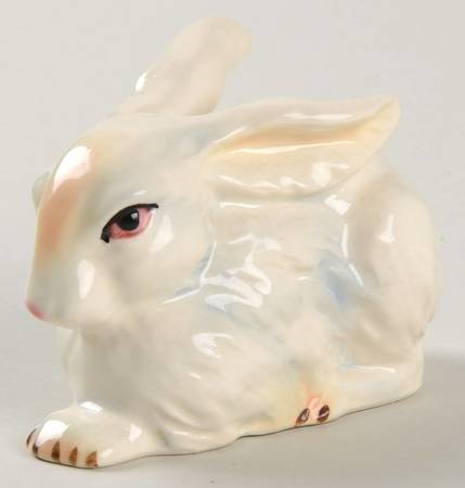 Animals-Figurines White Rabbit - No Box