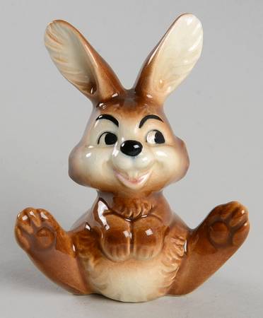Animals-Figurines Rabbit-Happy - No Box