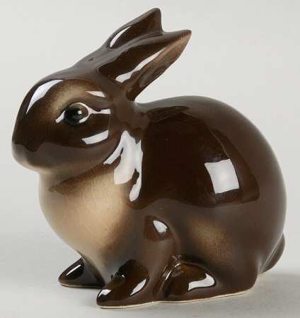 Animals-Figurines Brown Bunny - No Box