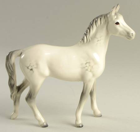 Animals-Figurines Horse-Dapple Gray - No Box