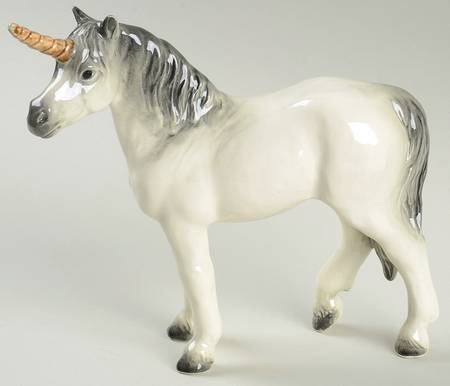 Animals-Figurines Unicorn - Standing - Boxed