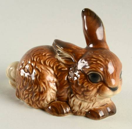 Animals-Figurines Bunny-Resting - No Box