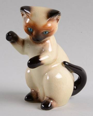 Animals-Figurines Cat Standing Up  - No Box