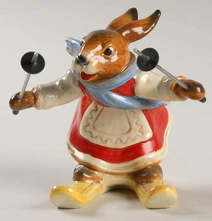 Bavarian Bunnies Hildegard-Skier - Boxed