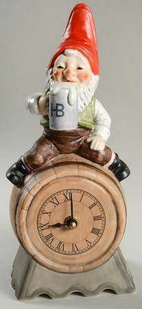 Co Boys Clock-Sepp & The Beer Keg - No Box