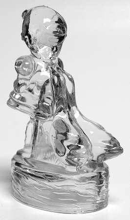 Crystal M.I. Hummel Figurine Goose Girl - Boxed