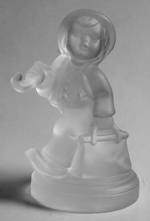 Crystal M.I. Hummel Figurine Merry Wanderer - No Box