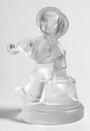 Crystal M.I. Hummel Figurine Merry Wanderer - No Box