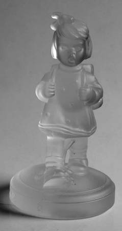 Crystal M.I. Hummel Figurine Kindergartener - No Box