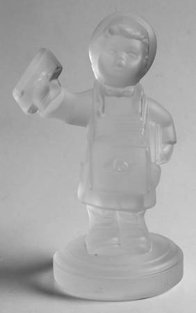 Crystal M.I. Hummel Figurine Postman - Boxed