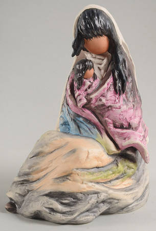 De Grazia Figurines Mother's Warmth - No Box