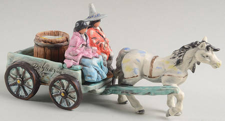 De Grazia Figurines Water Wagon - Boxed