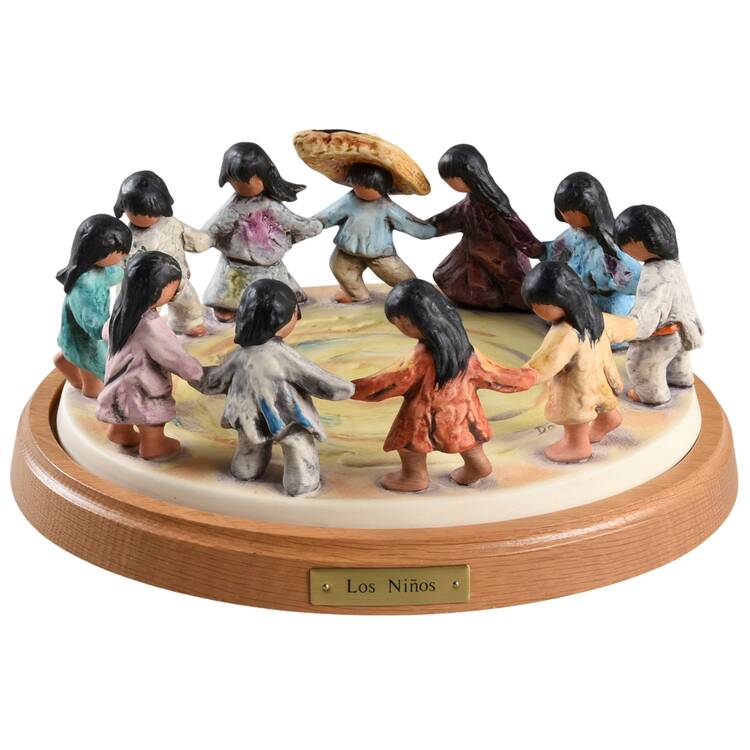 De Grazia Figurines Children Of De Grazia-Los Ninas - No Box