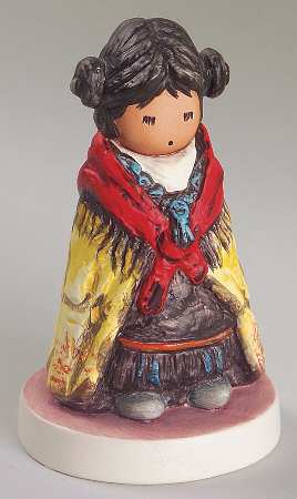De Grazia Figurines Little Hopi Girl - No Box