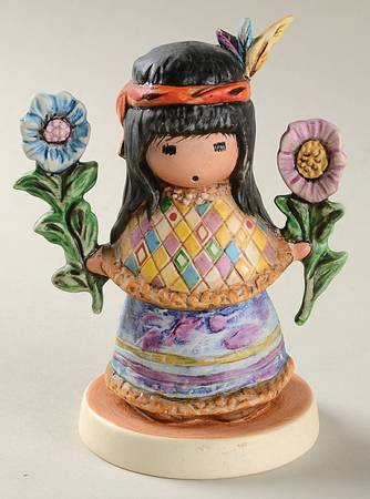 De Grazia Figurines Little Cocopah Girl-Special Edition - No Box