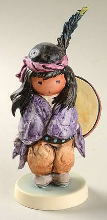 De Grazia Figurines Biggest Drum - With Box