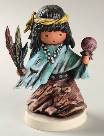 De Grazia Figurines Little Medicine Man - Boxed