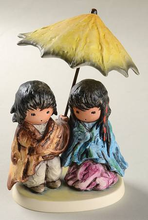 De Grazia Figurines Sun Showers - Boxed