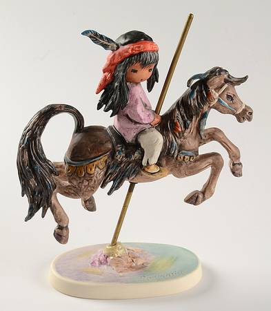 De Grazia Figurines Merry Little Indian - Boxed