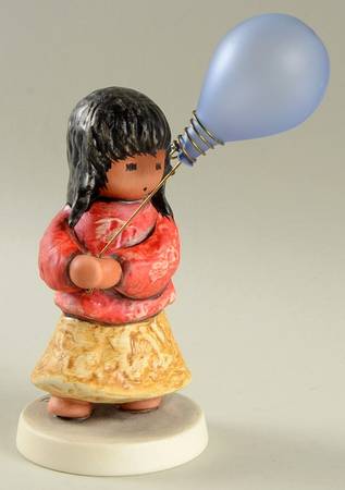 De Grazia Figurines My Blue Balloon - No Box