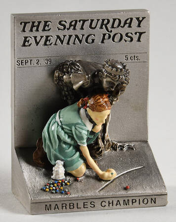 Saturday Evening Post-Miniatures Marbles Champion - No Box