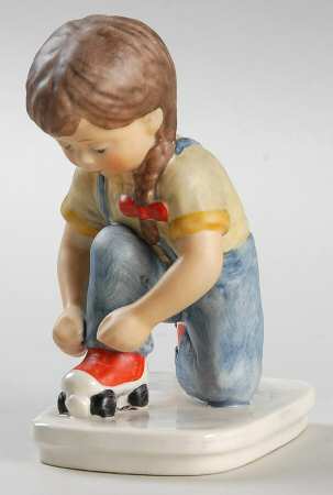 Today's Children Girl With Roller Skates - No Box