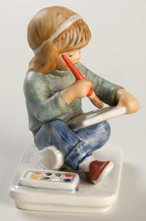 Today's Children Painting Girl - No Box